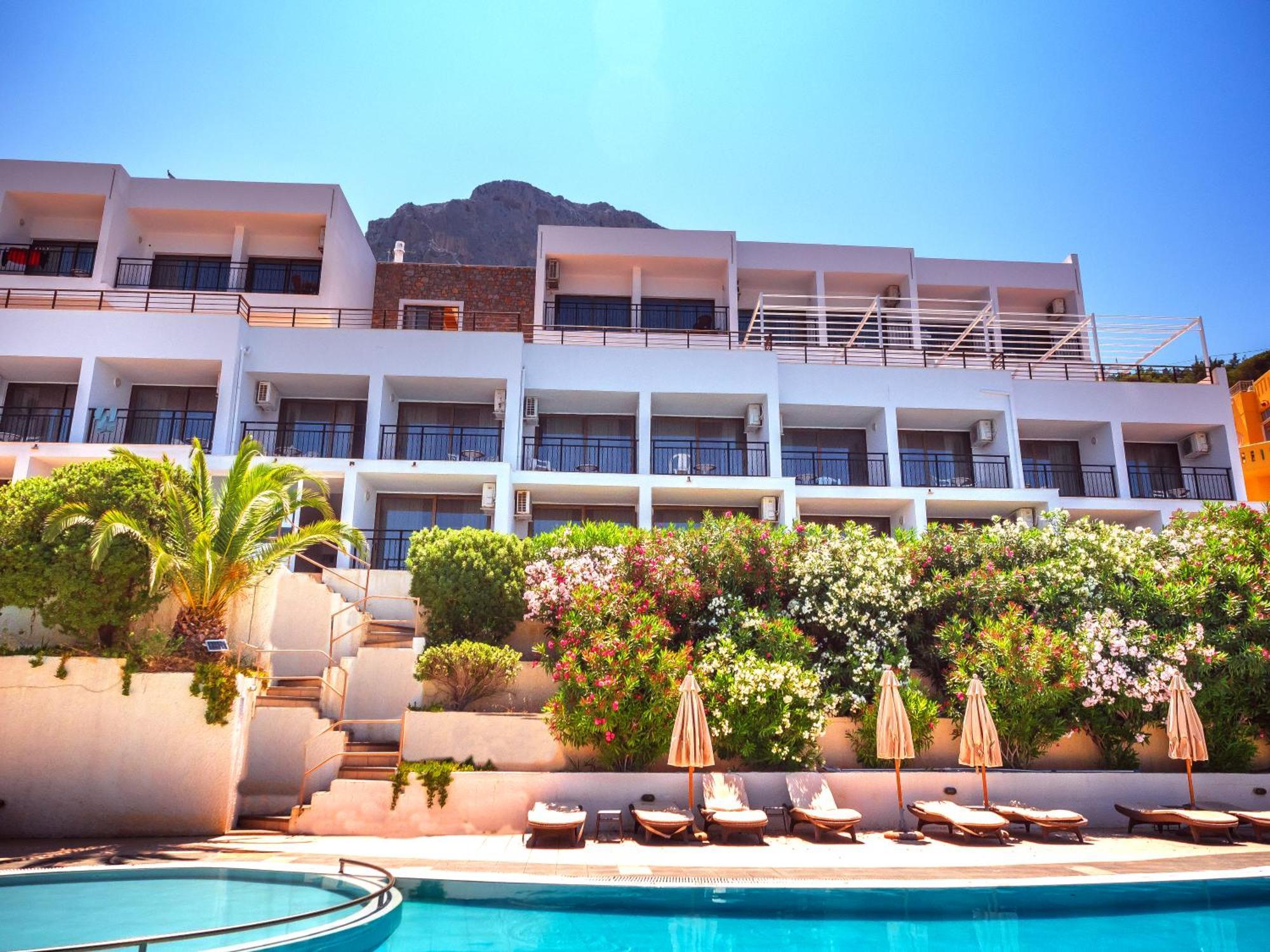 Plaza Hotel Masouri Exterior foto