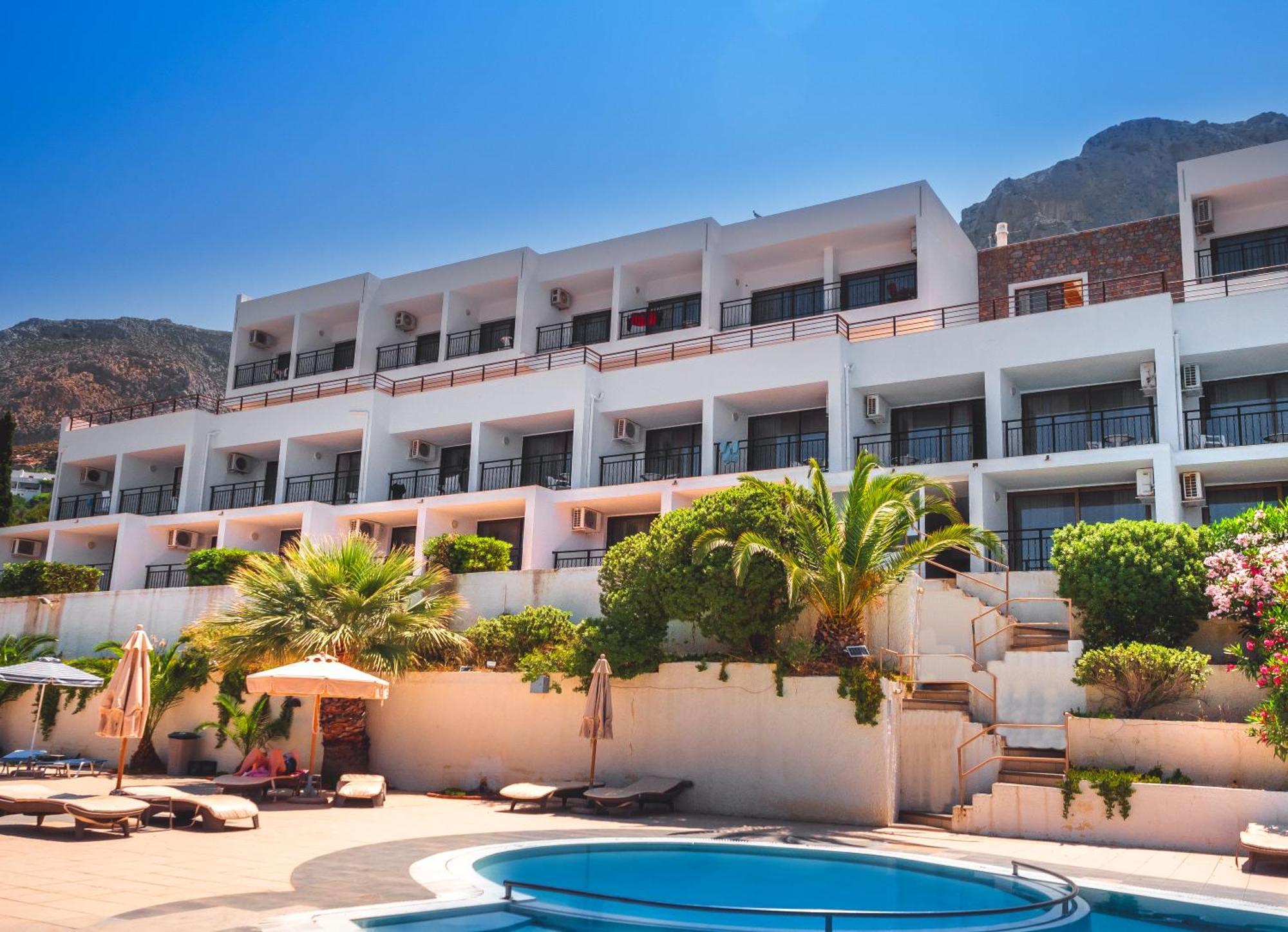 Plaza Hotel Masouri Exterior foto